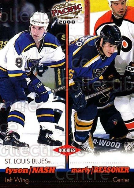 1999-00 Pacific Red #368 Tyson Nash, Marty Reasoner - Image 1 of 1