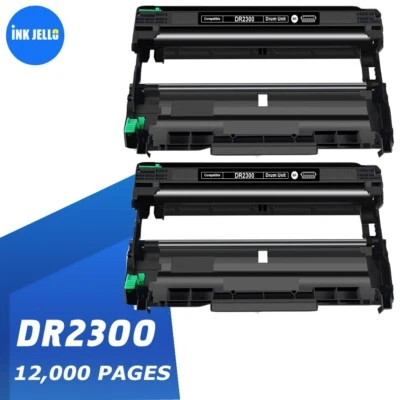 2 Drum Unit DR2300 Compatible With Brother DCP-L2500D DCP-L2520DW DCP-L2540DN - Image 1 of 4
