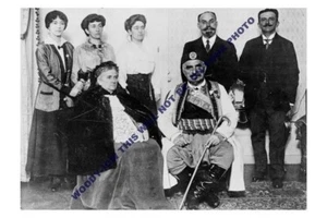 mm643 - König Nikolaus II. von Montenegro & Familiengruppe - Druck 6x4 - Bild 1 von 1