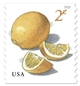 US stamps Lemon 2c (2018) - 20 Postage Stamps - Picture 1 of 2