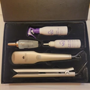 Sutra Beauty 5-teiliges Hitzebürste & Keramik Glätteisen Set SB2 Haarstylingwerkzeuge - Bild 1 von 4