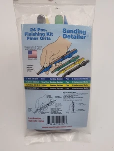 Sanding Detailer Finishing Kit, Finer Grits, 24 piece - Picture 1 of 6