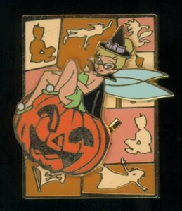 JDS Japan Tinker Bell Halloween Witch Disney Pin 32176 - Picture 1 of 1