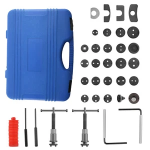 35 Pc Universal Caliper Disc Brake Wind Back Pad Piston Compressor Adapters - Picture 1 of 12