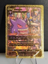  🎨 Gengar GOLD Foil Fan Art Card 