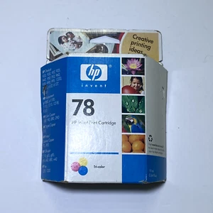 HP 78 Tintenstrahldruckpatrone dreifarbig HPC6578DN Neu Original Ablauf Dezember 2005 - Bild 1 von 4