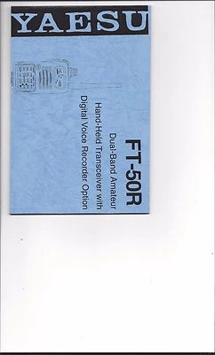 NEW Yaesu FT-50R Operating Manual Book in English - Image 1 of 2