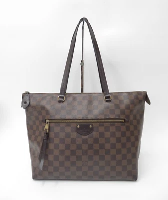 Autentica borsa a mano Louis Vuitton Damier Ebene Jenna #42117 - Immagine 1 di 4