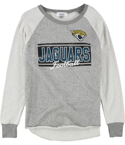 Touch Womens Jacksonville Jaguars Sweatshirt, Grey, Large Cover