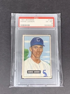 Howie Judson 1951 Bowman # 123 PSA 6 EX-MT - Imagen 1 de 2