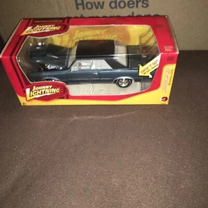 Johnny Lightning 1968 Pontiac GTO Blue 1/24 Scale Diecast Mint In Box  - Picture 1 of 12
