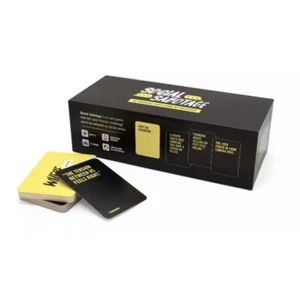 SOCIAL SABOTAGE An Awkward Party Game by BuzzFeed Fun Card Game Ages 17 & Up - Picture 1 of 13