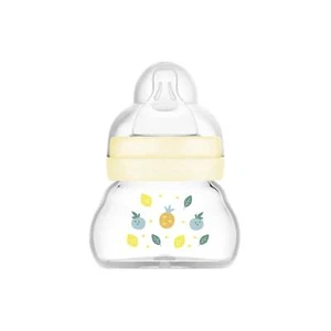 Mam Bottle Feel Good Glass 260Ml Unisex Baby Infant Milk Bottle Feeding New - Picture 1 of 4