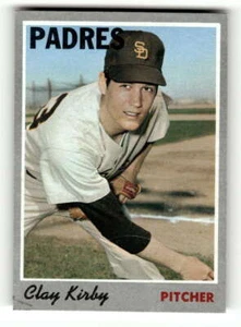 1970 Topps (EX) #79 Clay Kirby Padres - Picture 1 of 2