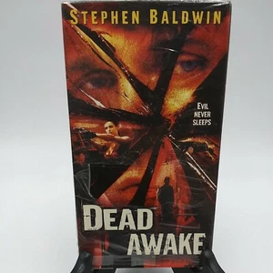 DEAD AWAKE VHS VIDEO MOVIE, STEPHEN BALDWIN, MACHA GRENON, MICHAEL IRONSIDE - Picture 1 of 3
