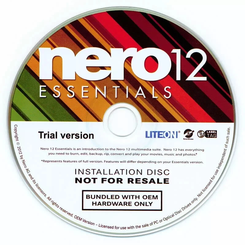 Nero 12 Essentials 1 PC OEM