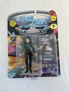 Figura de acción Star Trek The Next Generation Teniente Comandante Deanna Troi 5" 1994 nueva - Imagen 1 de 5