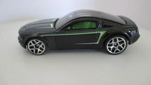 loose mint 2008 Hot Wheels mystery car FORD MUSTANG GT CONCEPT black - Picture 1 of 2