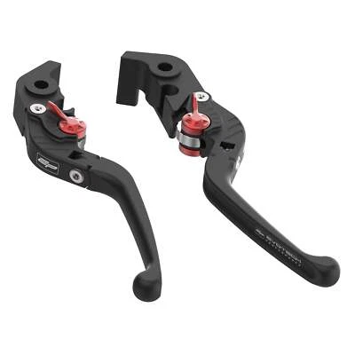 Evotech Evo Folding Clutch and Brake Lever Set - Ducati Multistrada V4 Pikes Pea - Image 1 of 2