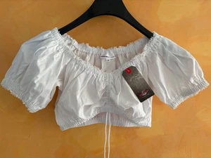 Stockerpoint, Dirndlbluse, weiß, Gr. 36, Oktoberfest, neu - Bild 1 von 1