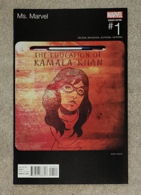 Ms Marvel #1 Jenny Frison Hip-Hop variant - 1st Hijinx - Image 1 of 4