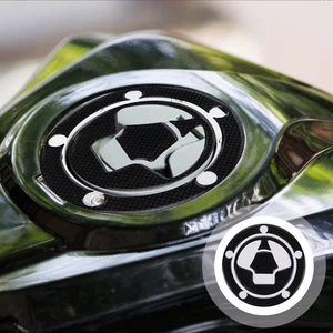 Motorcycle Gas Tank Sticker Fuel Tank Cap Sticker Fuel Gas Tank Pad Motorcycle - Bild 1 von 12