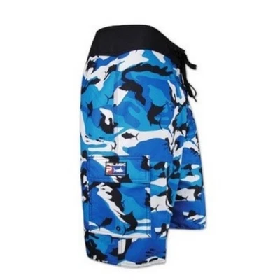 Pantalones cortos de natación Pelagic Fish camuflados para hombre 34 EE. UU. Foto 1 de 4