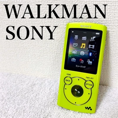 MP3 player portátil Sony Walkman NW-S765 verde 16GB estado de funcionamento raro Japão - Imagem 1 de 4