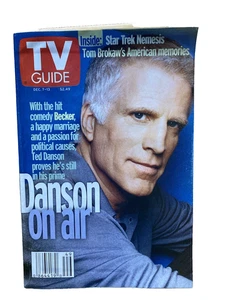 TV Guide December 7-13, 2002 Star Trek Nemesis/Ted Danson/Tom Brokaw/Sopranos - Picture 1 of 4