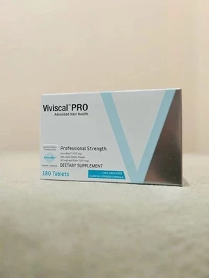 Viviscal Pro Suplemento Avanzado para el Crecimiento del Cabello 180 Comprimidos Caducidad 07/2027 Foto 1 de 2