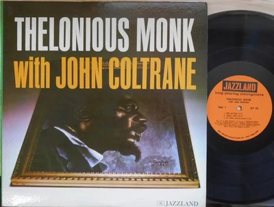 Thelonious Monk With John Coltrane 1st Press US ST LP VG+ '61 Jazzland JLP46 - Image 1 of 2