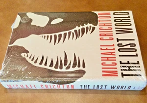 THE LOST WORLD (by Michael Crichton) — SEALED NEW  (1995) — Early Trade Edition - Picture 1 of 2