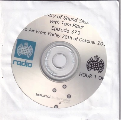 Ministry of Sound Sessions radio 2xCD Radio show October 2011 Tom Piper - Image 1 of 4