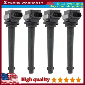 4*Ignition Coil For Nissan TIIDA 06-13 C11 Series MR18DE 4Cyl 1.8L 22448ED800 OE - Picture 1 of 6