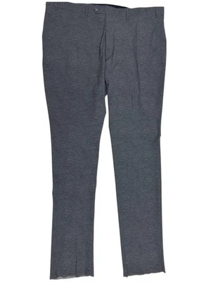 Pantalones Hart Schaffner Marx 46 Regular Calce Nueva York Gris Activo Elastizado Sin Dobladillo Foto 1 de 4