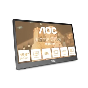 AOC T2 16T3EA computer monitor 39.6 cm (15.6") 1920 x 1080 pixels Full HD Bla... - Picture 1 of 9