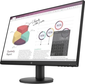 HP P24v G4 23.8" Widescreen IPS Monitor, Full HD Resolution, VGA/HDMI 1920x1080 - Picture 1 of 5