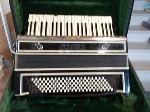 Antique Accordion Maraviglia Deluxe Lyon & Healy Chicago Ill Parts Or Repair - Picture 1 of 15