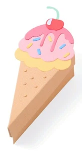 Sizzix Ice Cream Box Bigz L die #665196 Retail $34.99 designer Kath Breen - Picture 1 of 4