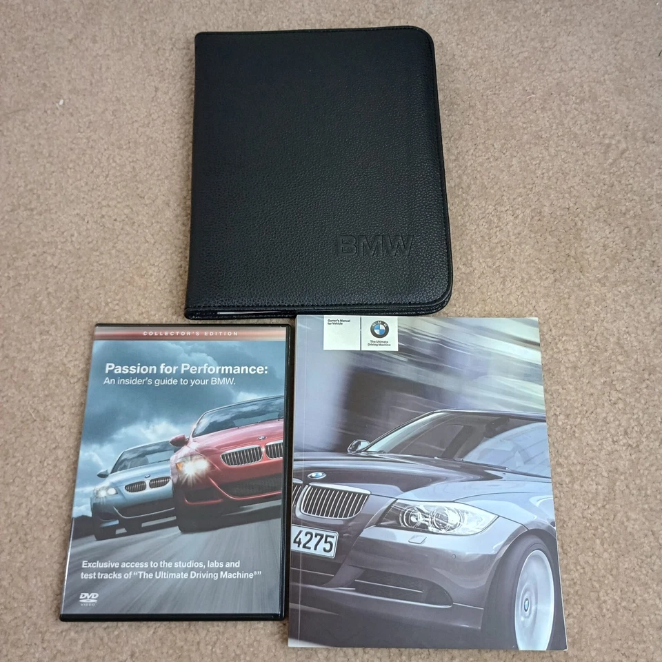 BMW 325i 330i 2005 manual del propietario DVD estuche y folleto Foto 1 de 4