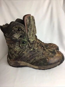 Cabelas 81-2721 Camo Hunting Boots Mens Size 8 EE Insulated Scent Eliminator - Picture 1 of 11