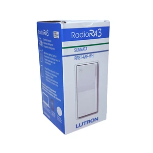 Lutron RRST-ANF-SW Fan Control Radio RA 3 - Snow - NEW - Picture 1 of 3