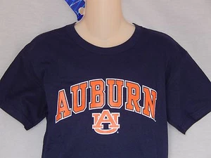 Boys Auburn Tigers T-Shirt Youth Size Large 14/16 - XL 18/20 Cotton Short Sleeve - Picture 1 of 12