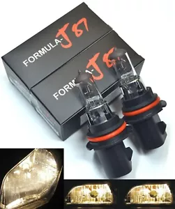 Halogen 9007 HB5 65/55W 3800K Stock Two Bulbs Head Light Dual Beam Replacement - Picture 1 of 12