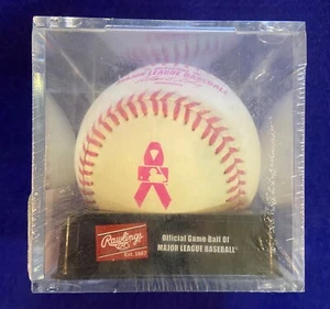 Breast Cancer Mother s Day MLB Baseball, New & Sealed! Scarce~Free shipping. - Picture 1 of 3