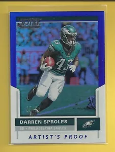 Tarjeta paralela Darren Sproles 2017 partitura prueba de artista #31 ser #'d / 35 Eagles - Imagen 1 de 2