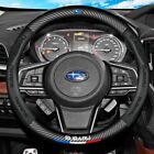 15" Car Steering Wheel Cover Genuine Leather For All Car New16
