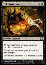 Oni Possession X4 EX/NM Champions Of Kamigawa MTG Magic Cards Black Uncommon