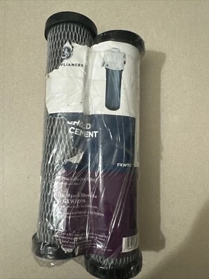 GE SmartWater Sediment Carbon Charcoal Household Water Filter FXWTC  lotof2 OEM - Image 1 of 4