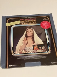 New Sealed Who's Afraid Of Opera Volume 3 CED Movie RCA SelectaVision VideoDisc - Picture 1 of 8